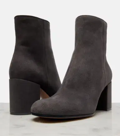 Gianvito Rossi Joelle 70 suede ankle boots | Thumbnail 3 Gianvito Rossi Joelle 70 suede ankle boots | Thumbnail 3
