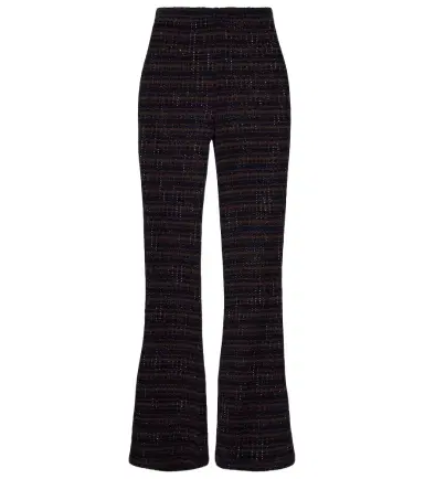 Veronica Beard Yadira Kick knitted flared pants | Thumbnail 1