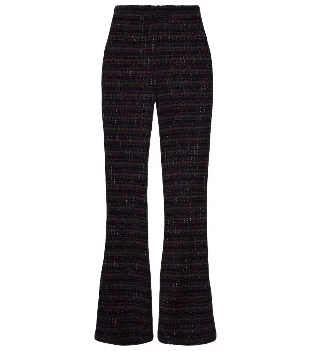 Yadira Kick knitted flared pants