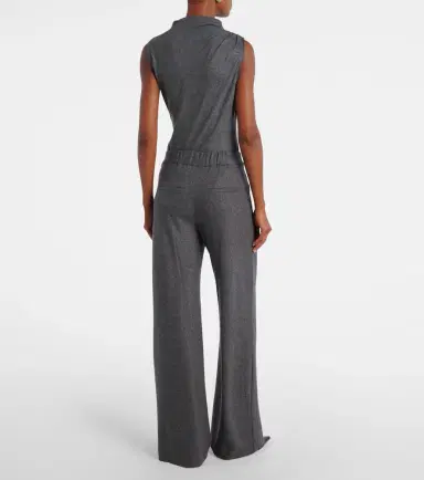 Veronica Beard Mid-rise wide-leg pants | Thumbnail 2 Veronica Beard Mid-rise wide-leg pants | Thumbnail 2