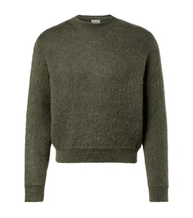 Saint Laurent Mohair and wool-blend sweater