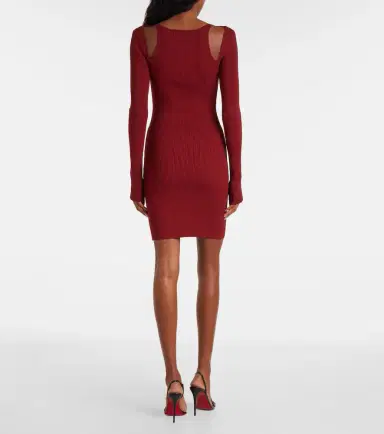 Nensi Dojaka Cutout knitted minidress | Thumbnail 3