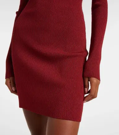 Nensi Dojaka Cutout knitted minidress | Thumbnail 5