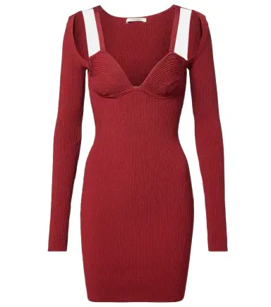 Nensi Dojaka Cutout knitted minidress | Thumbnail 1
