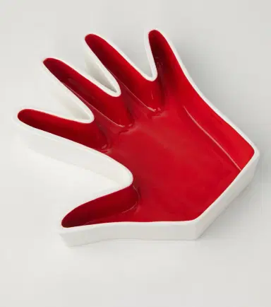 CASSINA Impronta Mano ceramic decorative tray | Thumbnail 3