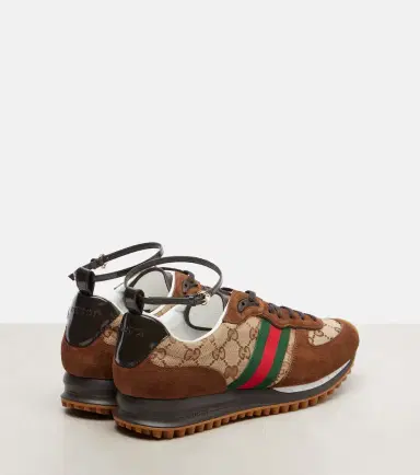 Gucci Re-Motion suede-trimmed sneakers | Thumbnail 4 Gucci Re-Motion suede-trimmed sneakers | Thumbnail 4