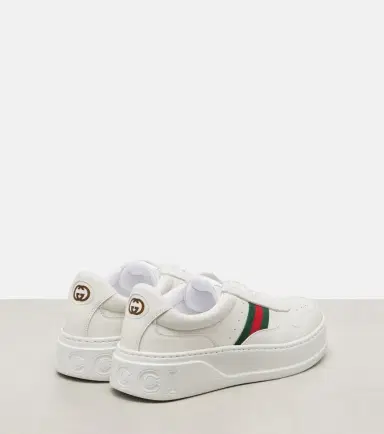 Gucci New Chunky B leather sneakers | Thumbnail 3 Gucci New Chunky B leather sneakers | Thumbnail 3