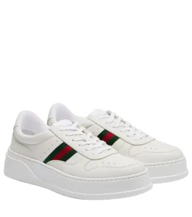 Gucci New Chunky B leather sneakers | Thumbnail 1 Gucci New Chunky B leather sneakers | Thumbnail 1