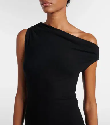 Leset Lauren off-shoulder jersey maxi dress | Thumbnail 2