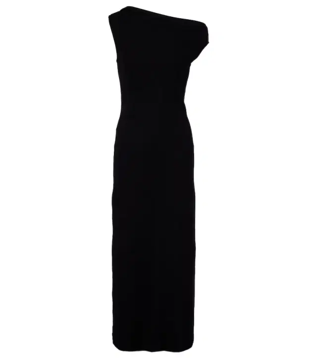 Lauren off-shoulder jersey maxi dress