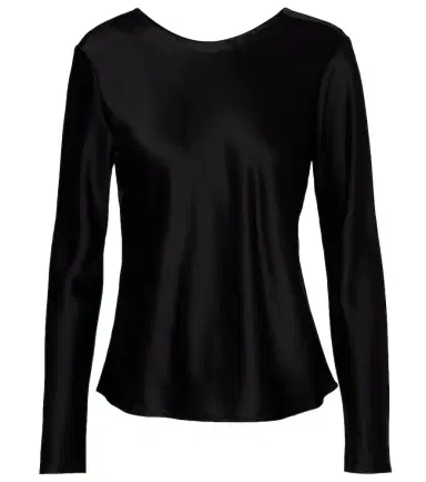 Leset Barb draped satin top | Thumbnail 1