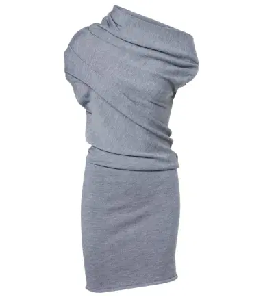 Staud Mabel one-shoulder wool minidress | Thumbnail 1