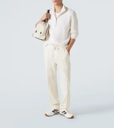 Tom Ford Mick suede-trimmed sneakers | Thumbnail 7 Tom Ford Mick suede-trimmed sneakers | Thumbnail 7