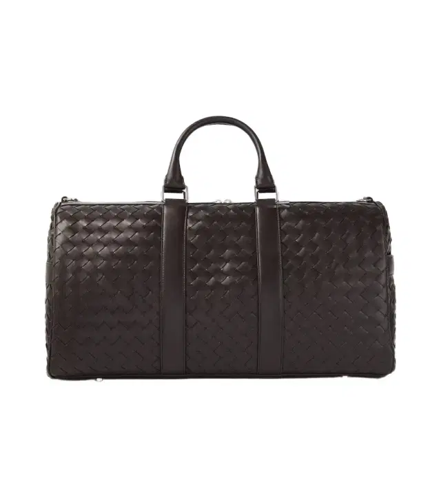 Bottega Veneta Intrecciato leather duffel bag