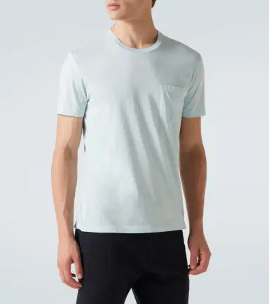 Tom Ford Cotton and silk jersey T-shirt | Thumbnail 2 Tom Ford Cotton and silk jersey T-shirt | Thumbnail 2