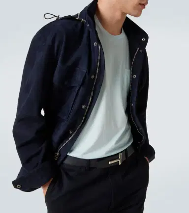 Tom Ford Cotton and silk jersey T-shirt | Thumbnail 3 Tom Ford Cotton and silk jersey T-shirt | Thumbnail 3
