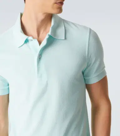 Tom Ford Cotton-blend terry polo shirt | Thumbnail 2 Tom Ford Cotton-blend terry polo shirt | Thumbnail 2