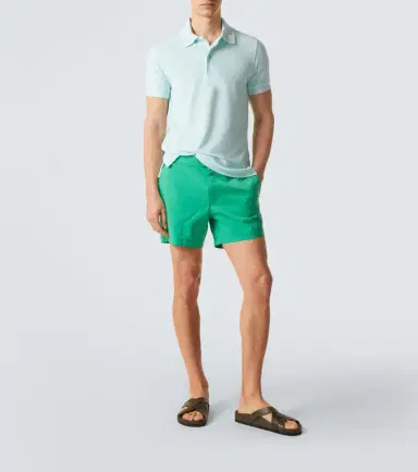 Tom Ford Cotton-blend terry polo shirt | Thumbnail 3 Tom Ford Cotton-blend terry polo shirt | Thumbnail 3