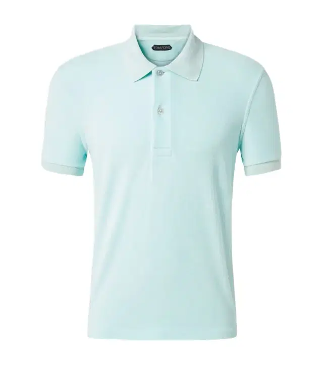 Tom Ford Cotton-blend terry polo shirt