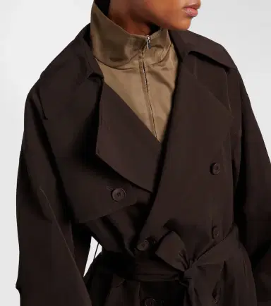 The Frankie Shop Mavis oversized trench coat | Thumbnail 5