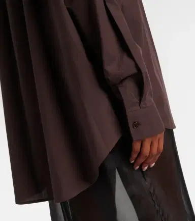 The Frankie Shop Ornella oversized cotton shirt | Thumbnail 3 The Frankie Shop Ornella oversized cotton shirt | Thumbnail 3