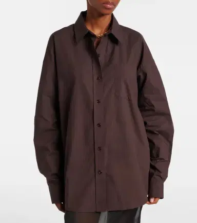The Frankie Shop Ornella oversized cotton shirt | Thumbnail 5 The Frankie Shop Ornella oversized cotton shirt | Thumbnail 5