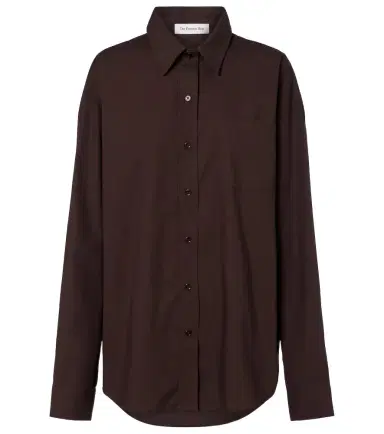 The Frankie Shop Ornella oversized cotton shirt | Thumbnail 1 The Frankie Shop Ornella oversized cotton shirt | Thumbnail 1