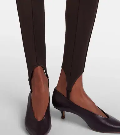 The Frankie Shop Caserta high-rise stirrup leggings | Thumbnail 6