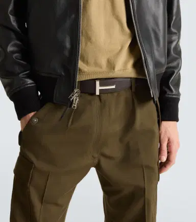 Tom Ford T Icon reversible leather belt | Thumbnail 4