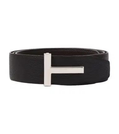 Tom Ford T Icon reversible leather belt | Thumbnail 1