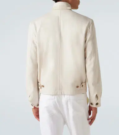 Tom Ford Wool, cashmere, and silk Harrington jacket | Thumbnail 5 Tom Ford Wool, cashmere, and silk Harrington jacket | Thumbnail 5