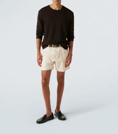 Tom Ford Cotton drill shorts | Thumbnail 5 Tom Ford Cotton drill shorts | Thumbnail 5