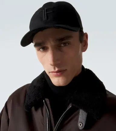 Tom Ford Logo embroidered cotton baseball cap | Thumbnail 4