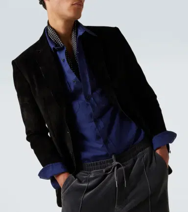 Tom Ford Cotton and linen drill shirt | Thumbnail 3 Tom Ford Cotton and linen drill shirt | Thumbnail 3