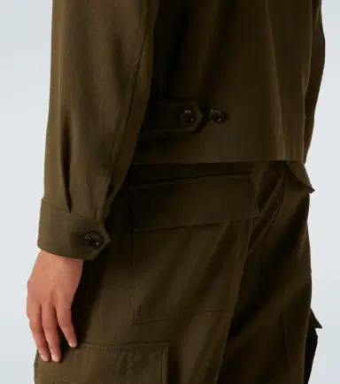 Tom Ford Wool, cashmere, and silk blouson jacket | Thumbnail 6 Tom Ford Wool, cashmere, and silk blouson jacket | Thumbnail 6