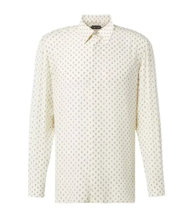 Tom Ford Paisley silk crêpe de chine shirt