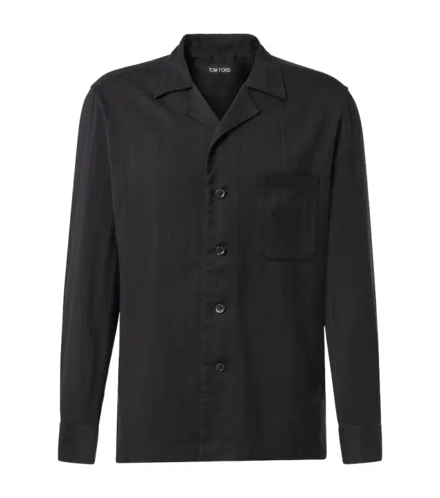 Tom Ford Striped cotton and silk shirt