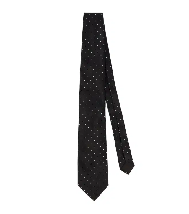 Tom Ford Polka-dot silk twill tie