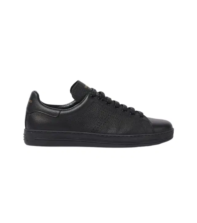 Tom Ford Warwick perforated leather sneakers