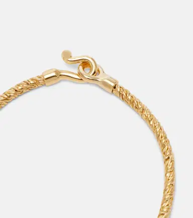 Bottega Veneta Knot gold-plated sterling silver bracelet | Thumbnail 2