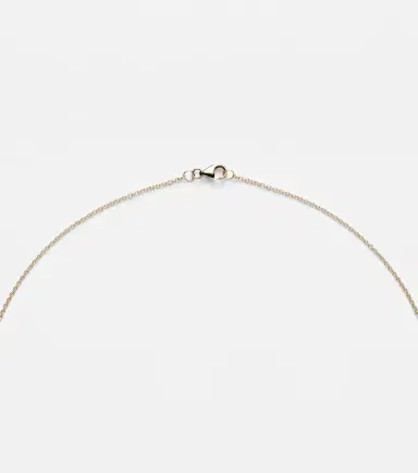 Persée Persée 9kt gold locket necklace with diamonds | Thumbnail 3 Persée Persée 9kt gold locket necklace with diamonds | Thumbnail 3
