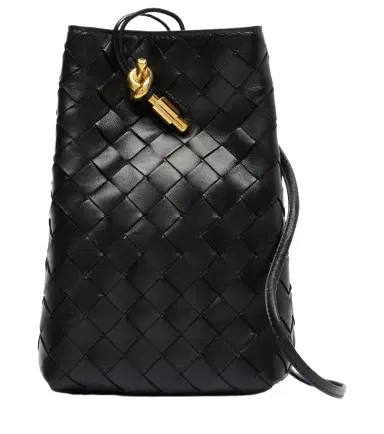 Bottega Veneta Andiamo Intrecciato leather phone pouch | Thumbnail 1 Bottega Veneta Andiamo Intrecciato leather phone pouch | Thumbnail 1