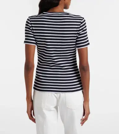 Veronica Beard Pruitt striped cotton-blend T-shirt | Thumbnail 5 Veronica Beard Pruitt striped cotton-blend T-shirt | Thumbnail 5