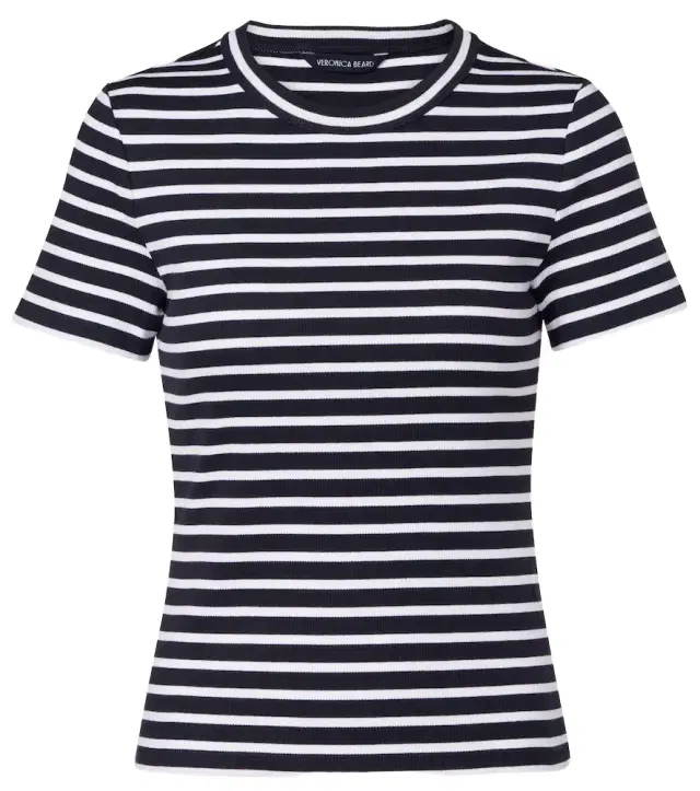 Pruitt striped cotton-blend T-shirt
