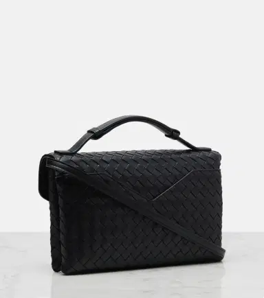Bottega Veneta Knot Lock Intrecciato leather top-handle bag | Thumbnail 3 Bottega Veneta Knot Lock Intrecciato leather top-handle bag | Thumbnail 3