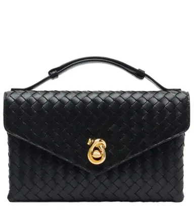 Bottega Veneta Knot Lock Intrecciato leather top-handle bag | Thumbnail 1 Bottega Veneta Knot Lock Intrecciato leather top-handle bag | Thumbnail 1