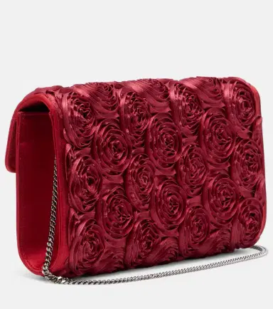 Roger Vivier Rose Vivier embellished satin clutch | Thumbnail 3