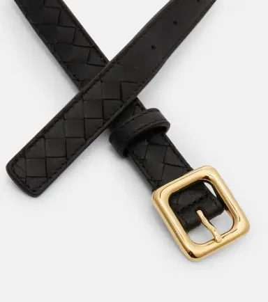 Bottega Veneta Intrecciato leather belt | Thumbnail 2 Bottega Veneta Intrecciato leather belt | Thumbnail 2