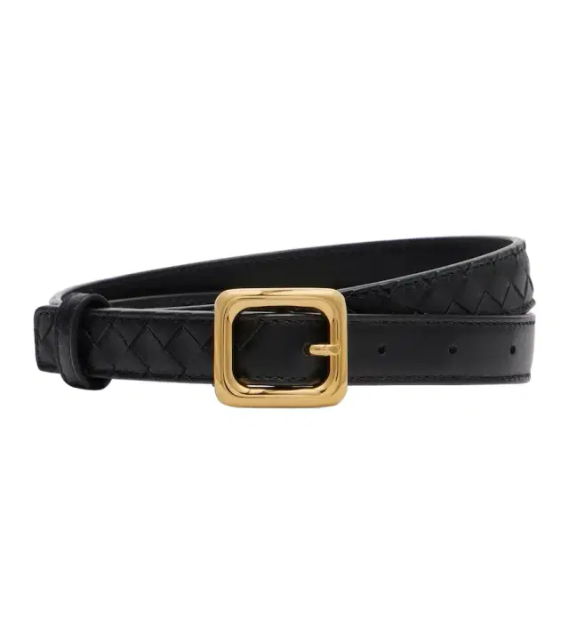 Bottega Veneta Intrecciato leather belt