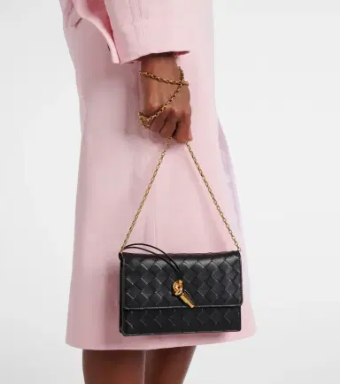 Bottega Veneta Andiamo Intrecciato leather shoulder bag | Thumbnail 5
